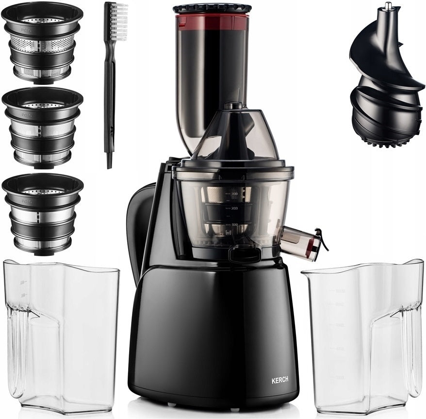 SLOW JUICER FOR FRUIT VEGETABLE JUICES STRONG MUSE 400W 3FILTERS
