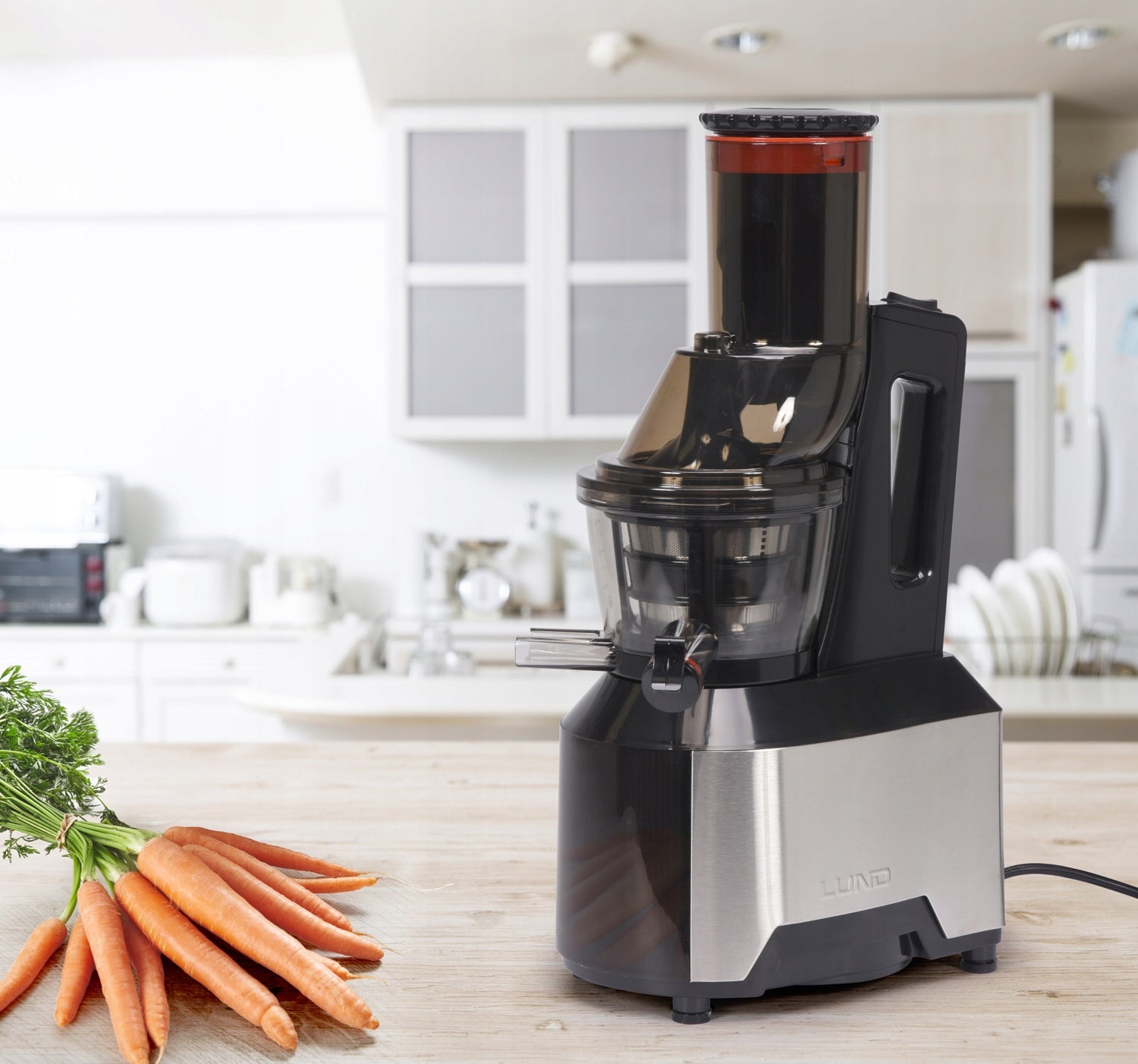 SLOW JUICER FOR VEGETABLE FRUIT JUICES 150W REVERSE GEAR QUIET Manufacturer code 67841