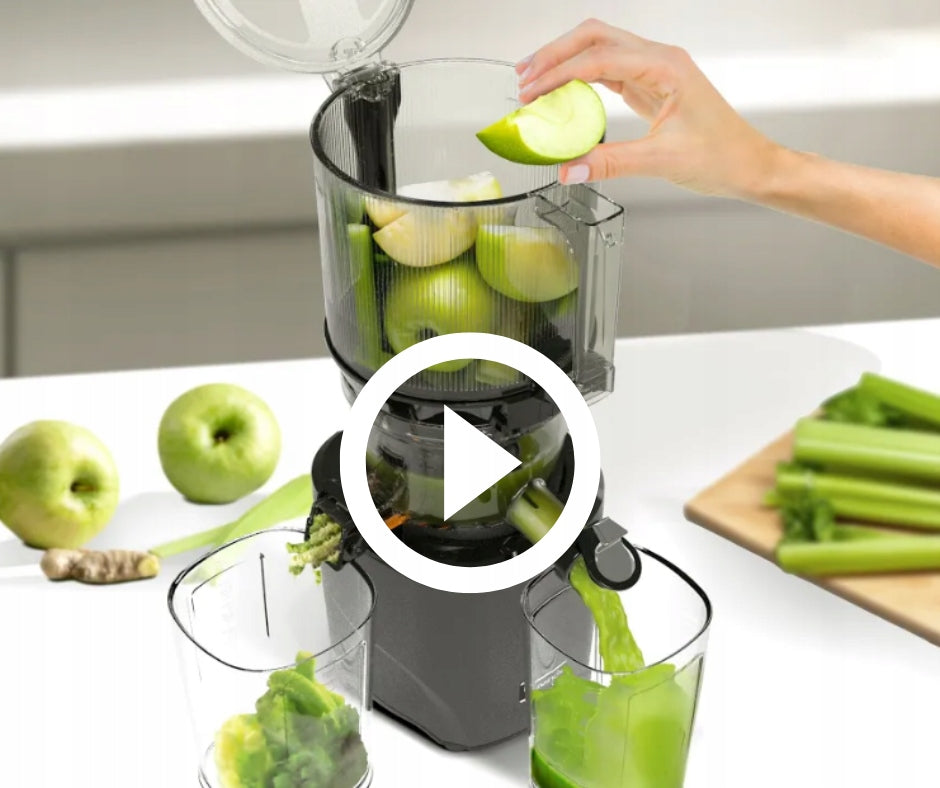 SLOW JUICER FOR VEGETABLE FRUIT JUICES KUVINGS AUTO10S GIFTS Manufacturer code (red_M)