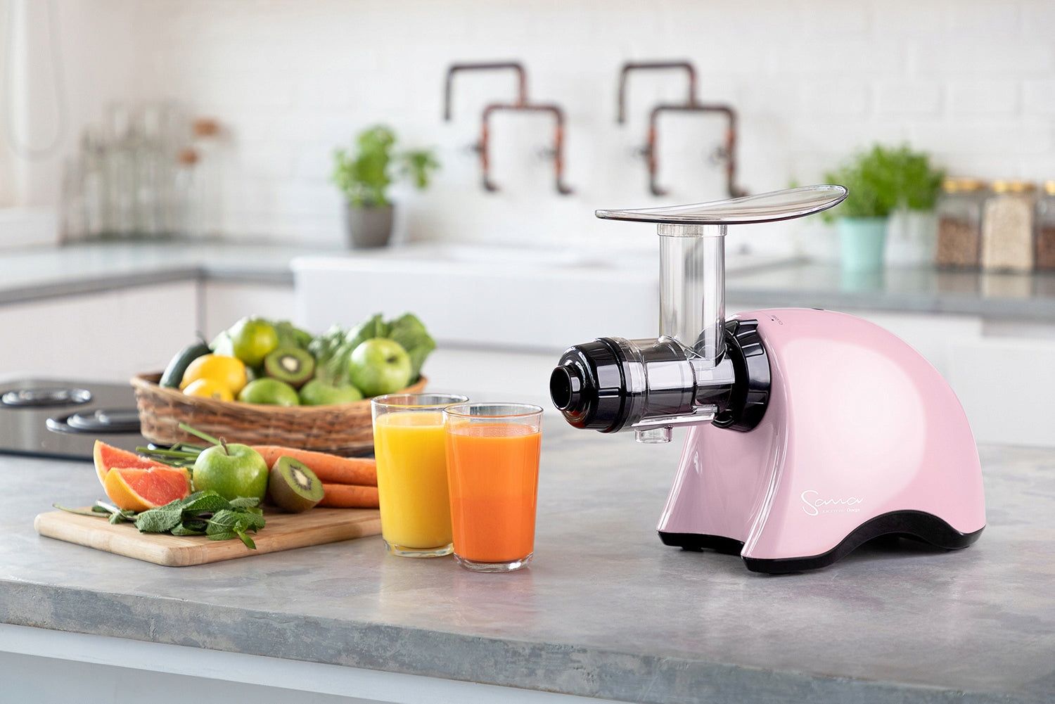 SLOW JUICER SANA 707 PINK Brand Sana