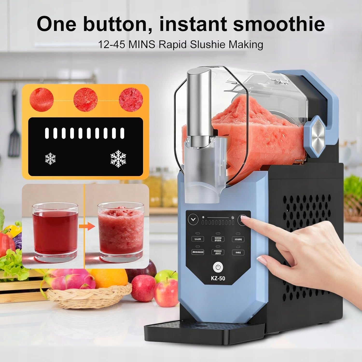 SLUSH MACHINE MACCHIATTO PROFESSIONAL ICE BAR DRINK Brand no brand