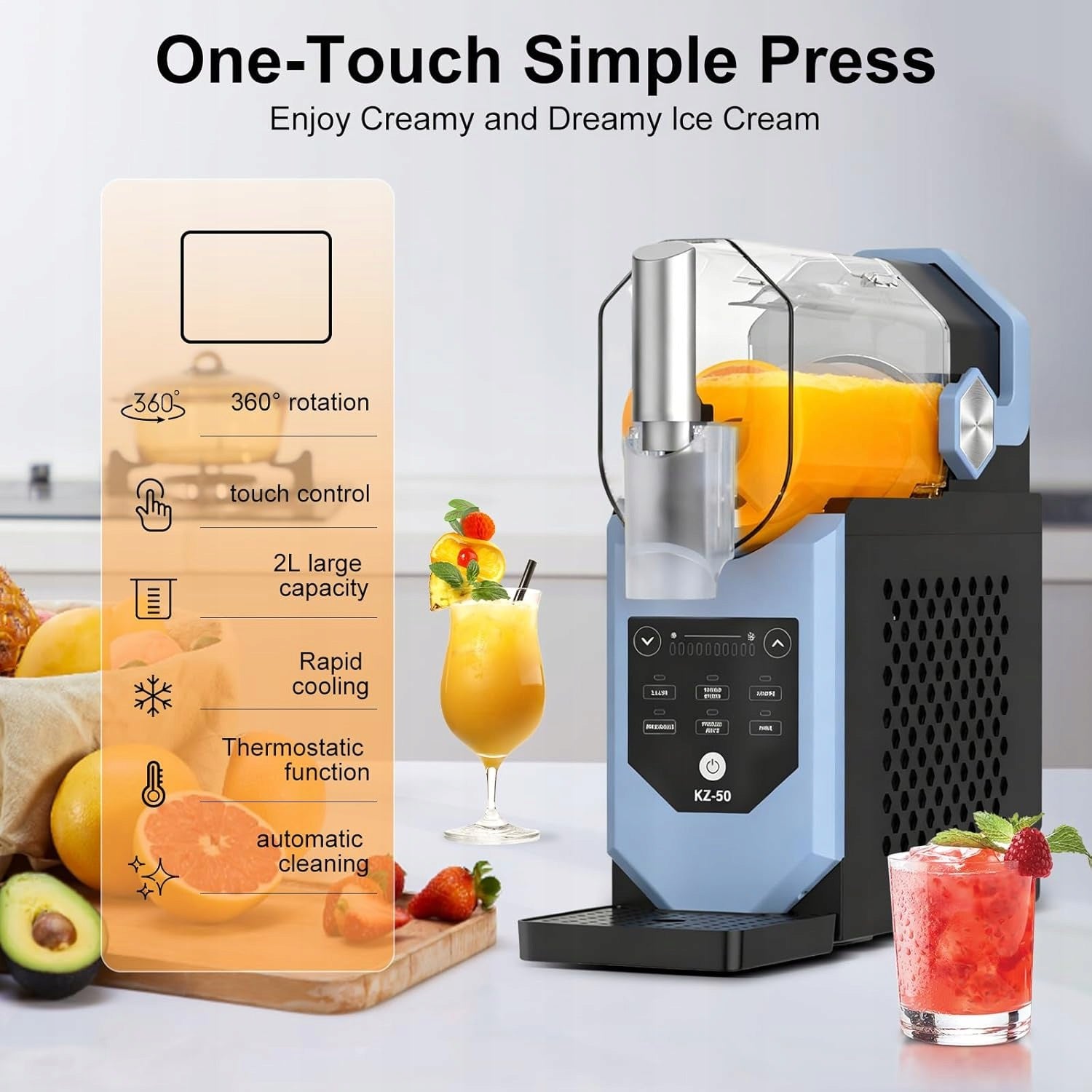 SLUSH MACHINE MACCHIATTO PROFESSIONAL ICE BAR DRINK Packaging status original