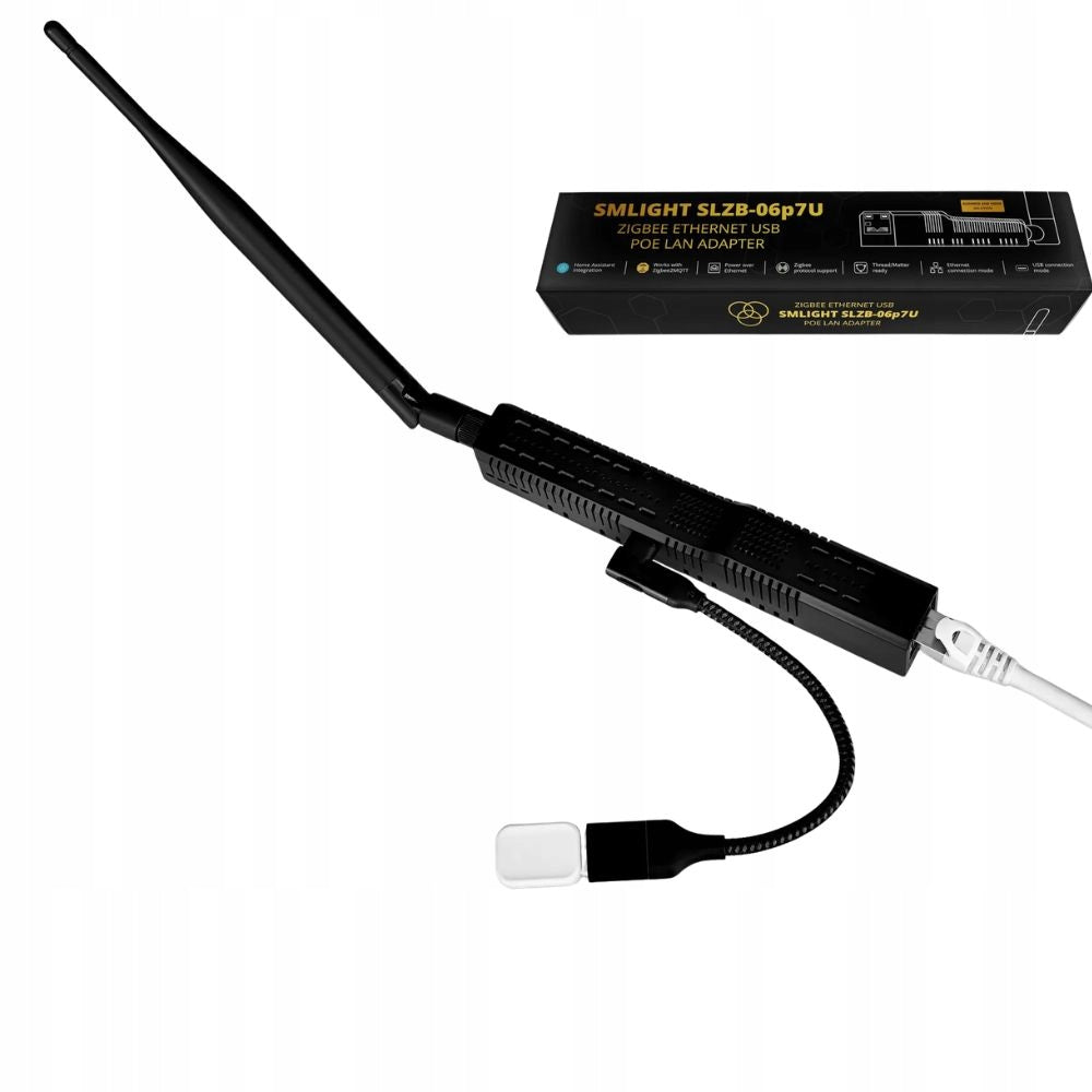 SLZB-06p7U Zigbee Gateway CC2652P7 Ethernet PoE USB LAN WiFi for HA Packaging status original