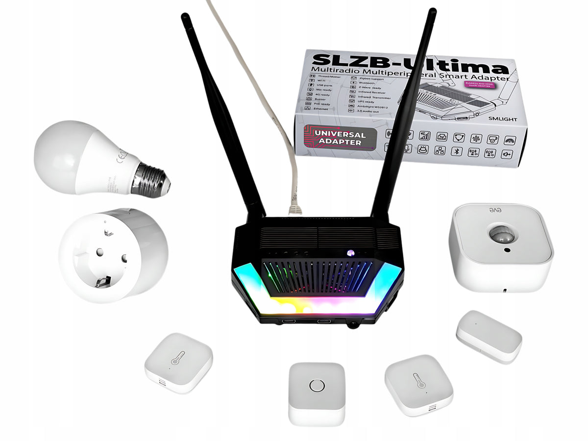 SLZB Ultima 3 Goal Control HUB ZigBee MQTT Matter Home Assistant