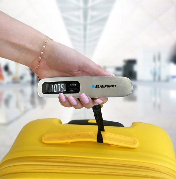 SMALL AIRPORT LUGGAGE TRAVEL SCALE max 50Kg BLAUPUNKT LGS501 Manufacturer code WAGA BAGAŻOWA