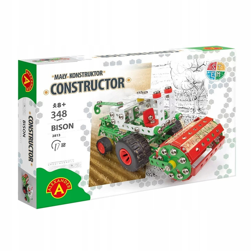 SMALL BUILDER COMBINE HARVESTER BISON ALEXANDER 8+