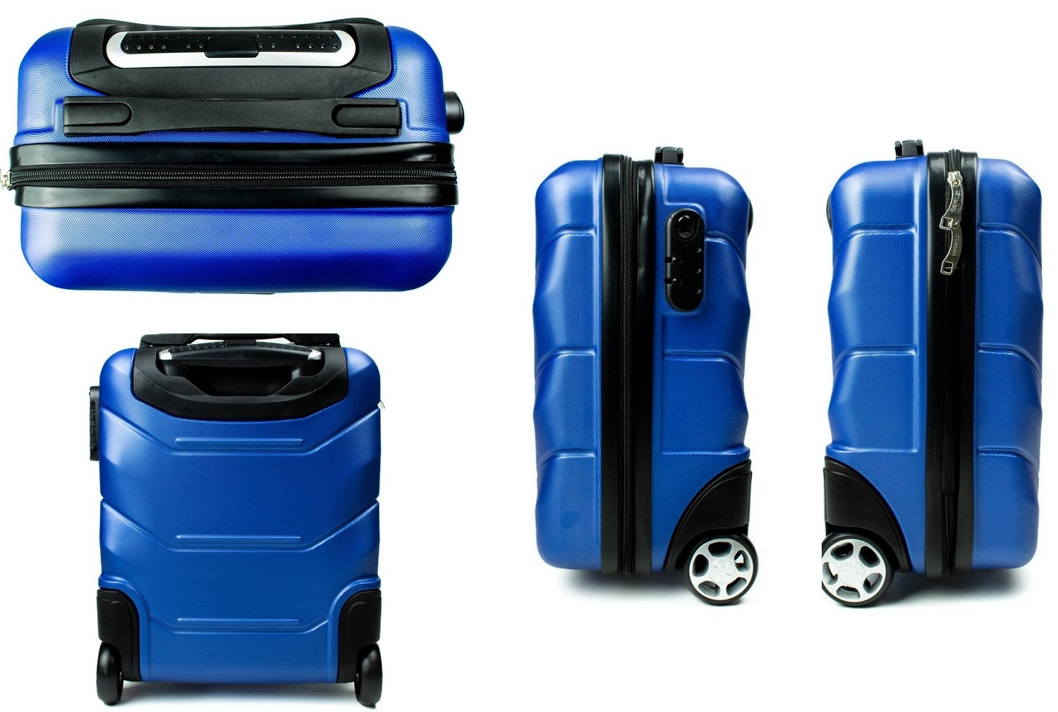 SMALL CABIN SUITCASE BAGIA TRAVEL LUGGAGE WHEELS EXCLUSIVE S Depth (shorter edge) 20 cm