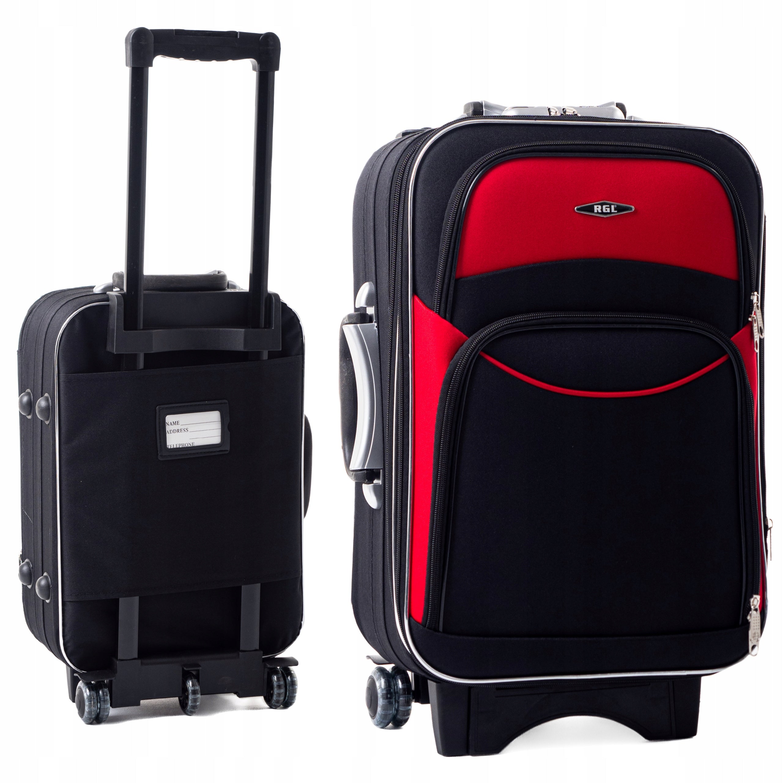 SMALL CABIN TRAVEL SUITCASE RGL 55x40x20 WHEELS LUGGAGE Model 773L