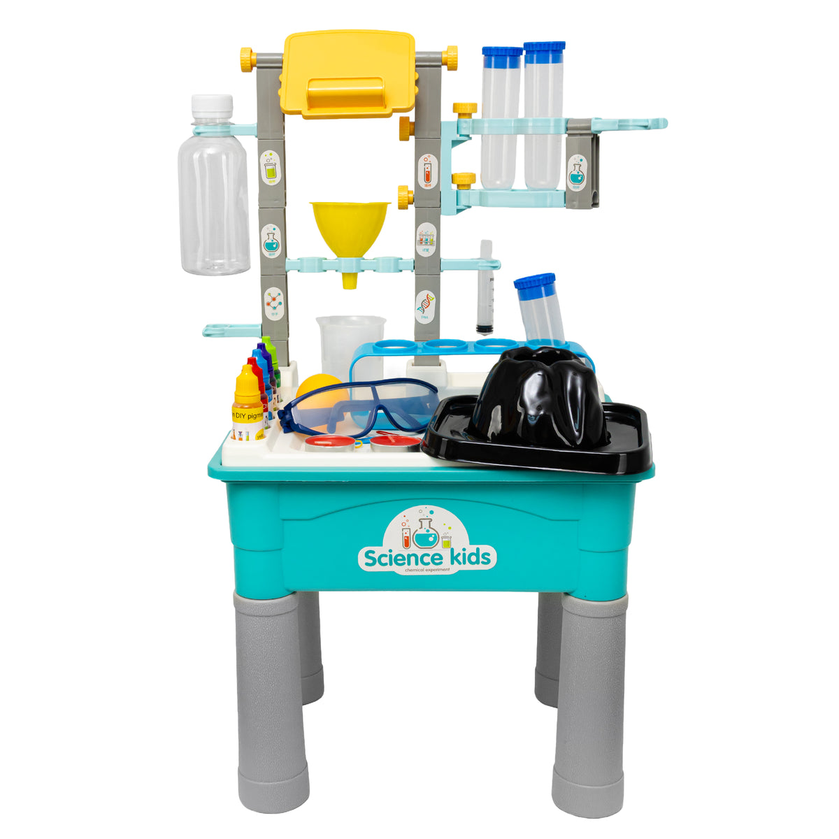 SMALL CHEMIST CHEMICAL LABORATORY FOR CHILDREN UP TO 270 EXPERIMENTS VOLCANO Manufacturer code 7319