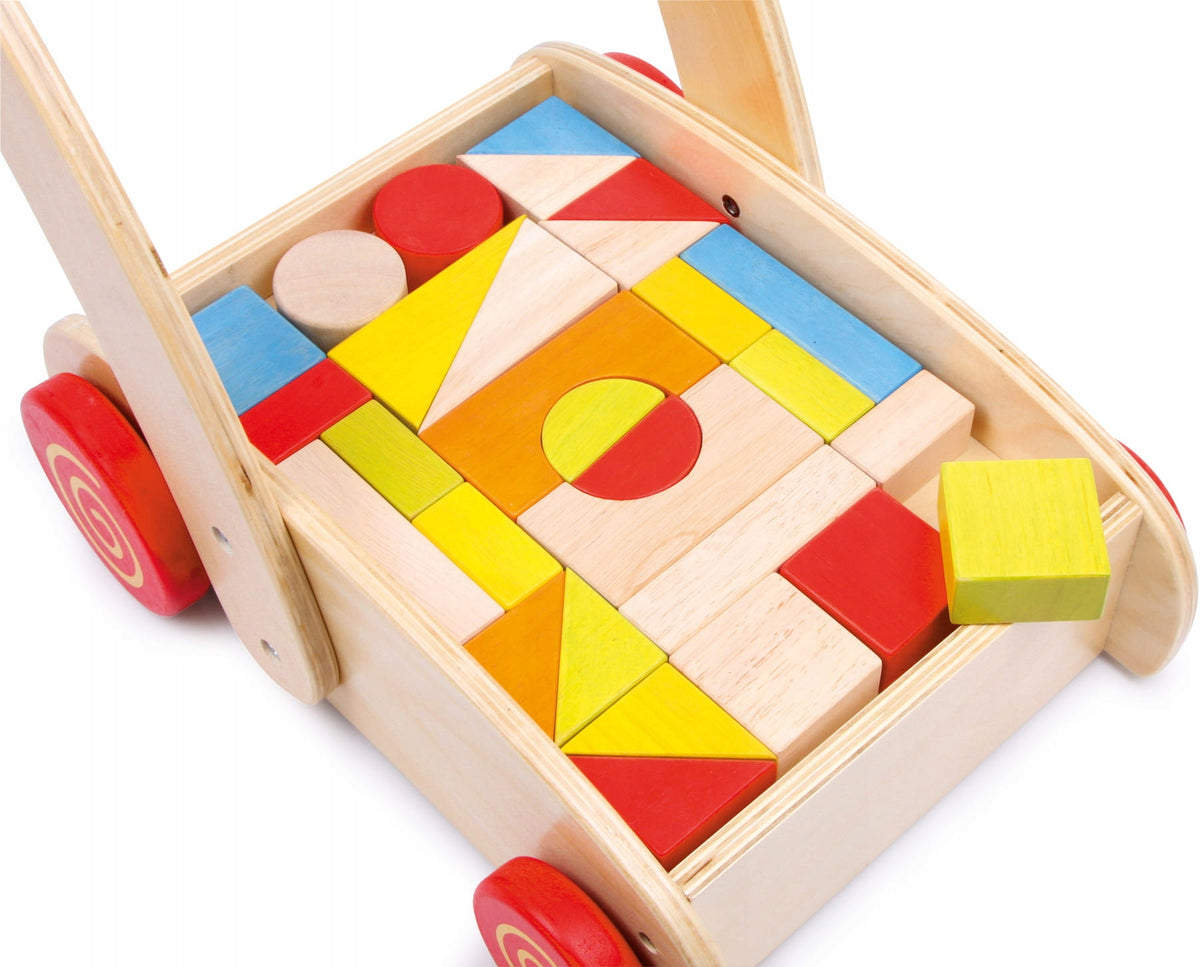 SMALL FOOT Walker/pusher with classic blocks Manufacturer code 4020972026958