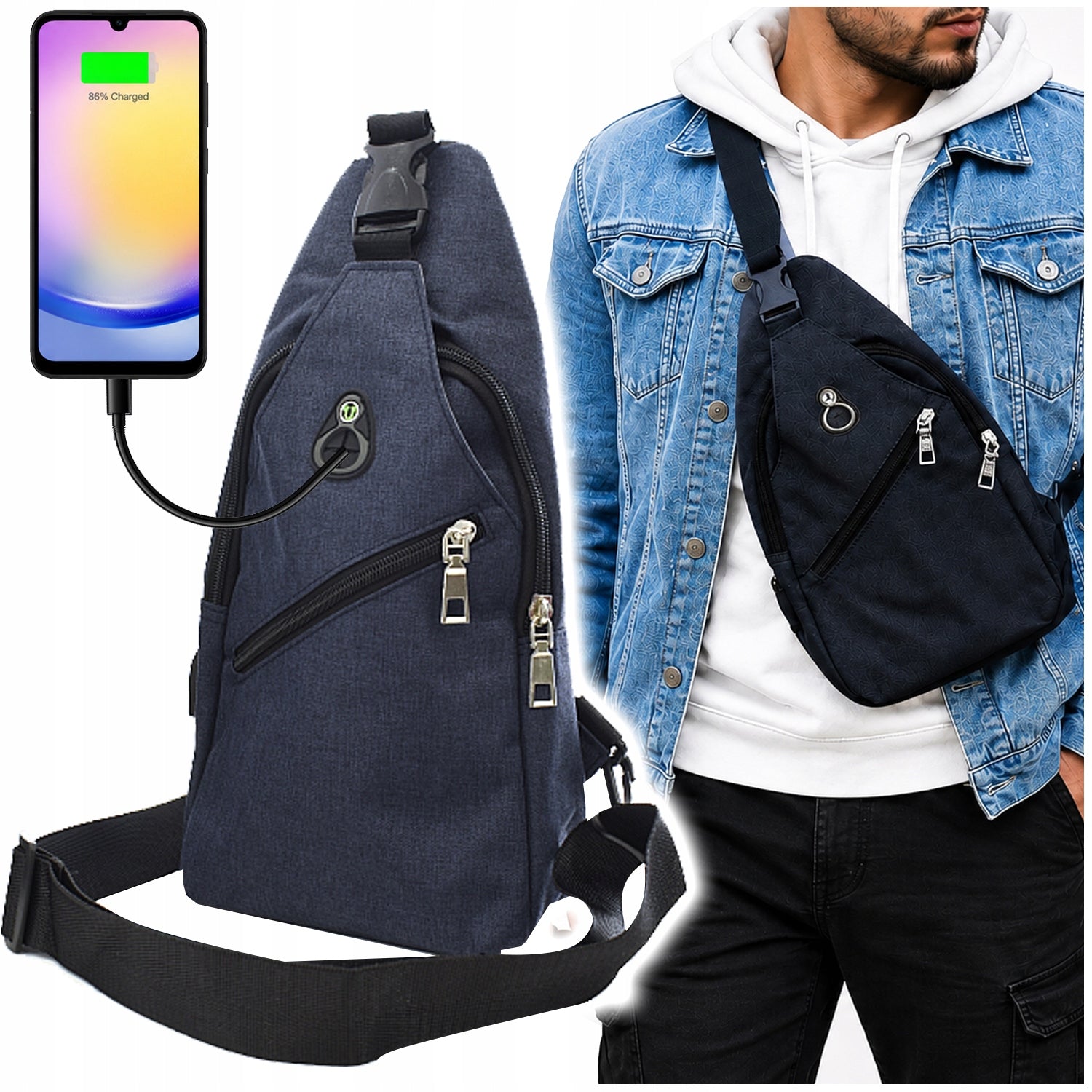 SMALL HIKING BACKPACK BAG BUM BAG FOR ONE SHOULDER CROSSBODY BAG WEBSKI