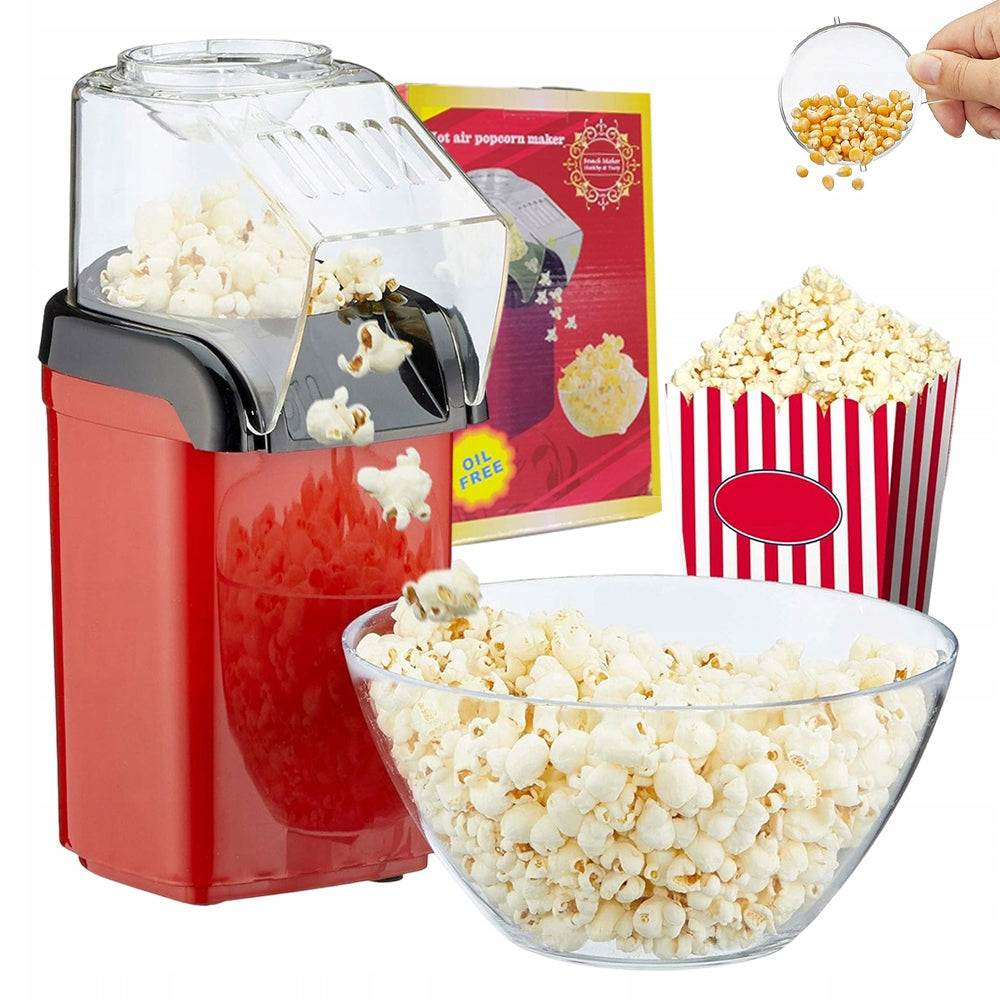 SMALL HOMEMADE POPCORN MACHINE WITHOUT FAT NON-FAT POPCORN