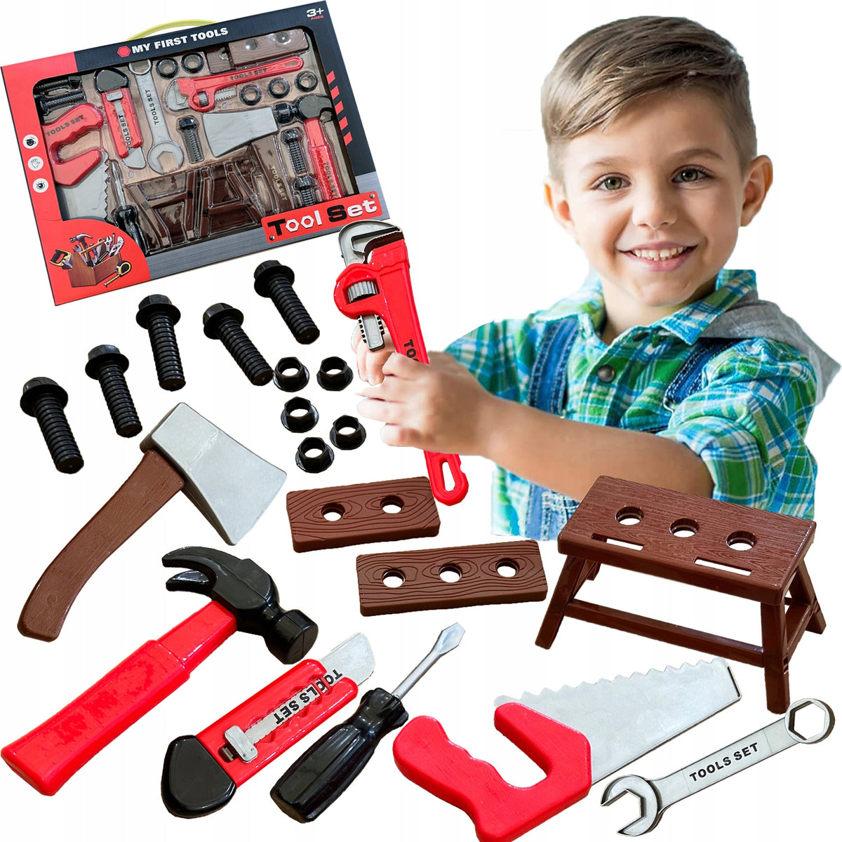 SMALL PLUMBER TOOL KIT IN CASE DIY PIPE REPAIRER Packaging status original