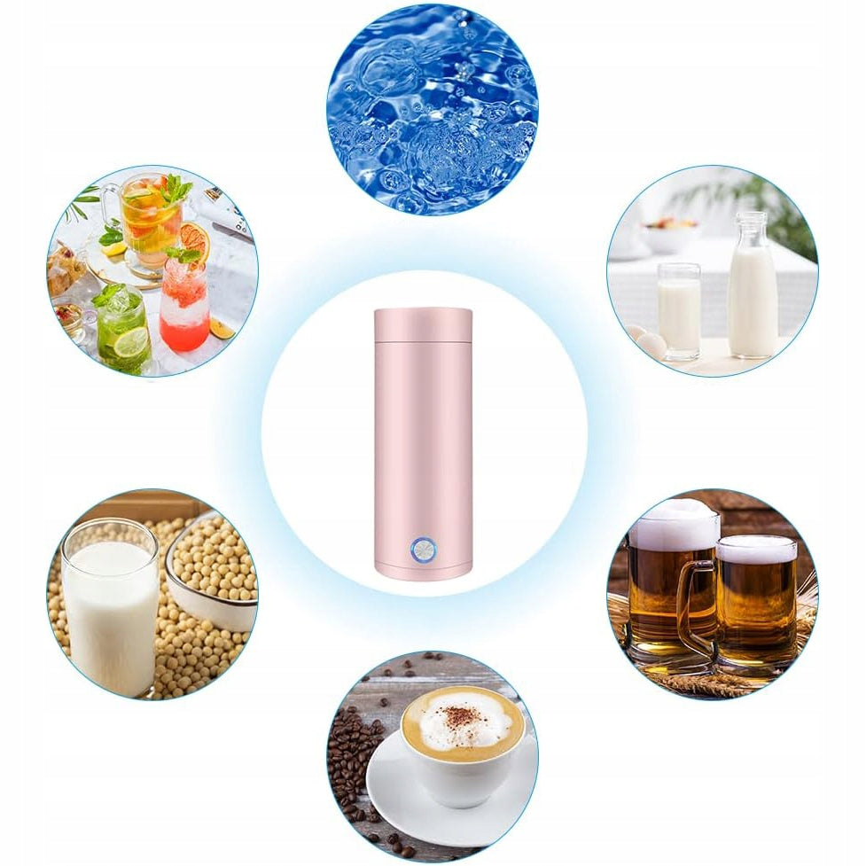 SMALL PORTABLE ELECTRIC KETTLE TRAVEL TEA KETTLE Capacity 0.4 l