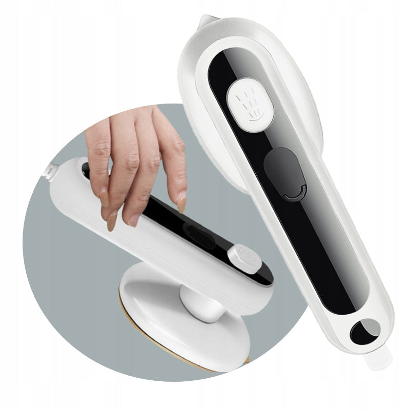 SMALL TOURIST IRON STEAMER FOR CLOTHES WHITE PORTABLE 150st