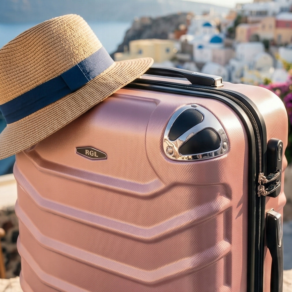 SMALL TRAVEL CASE 730 L BAG 4 WHEELS COMBINATION LOCK WIZZAIR, RYANAIR Brand RGL