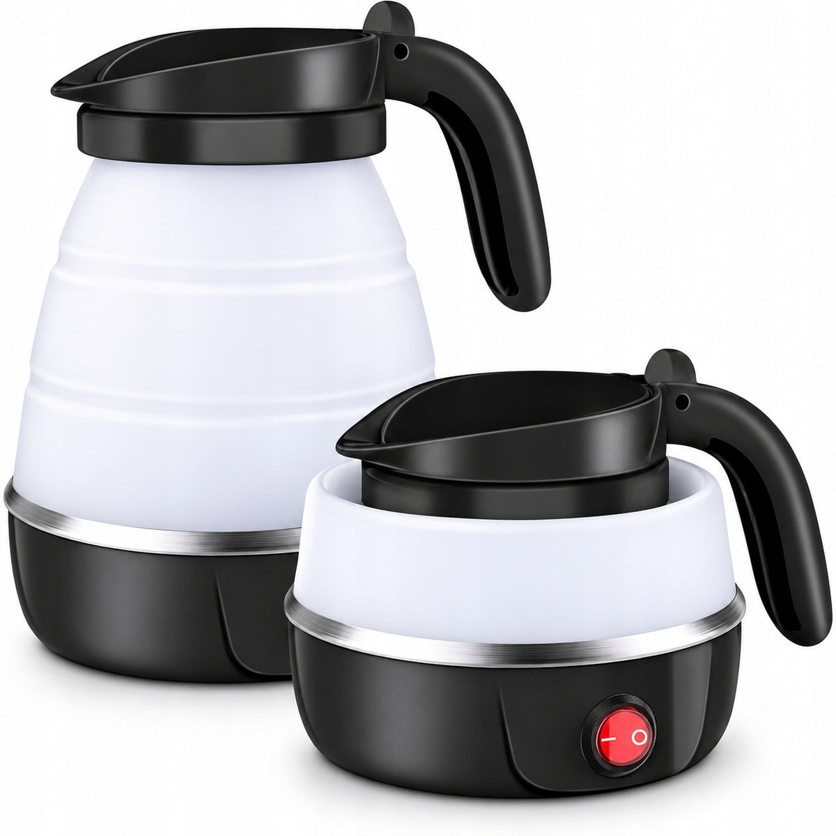 SMALL TRAVEL KETTLE FOLDING ELECTRIC SILICONE 0,6L 600W Manufacturer code PEK187RB
