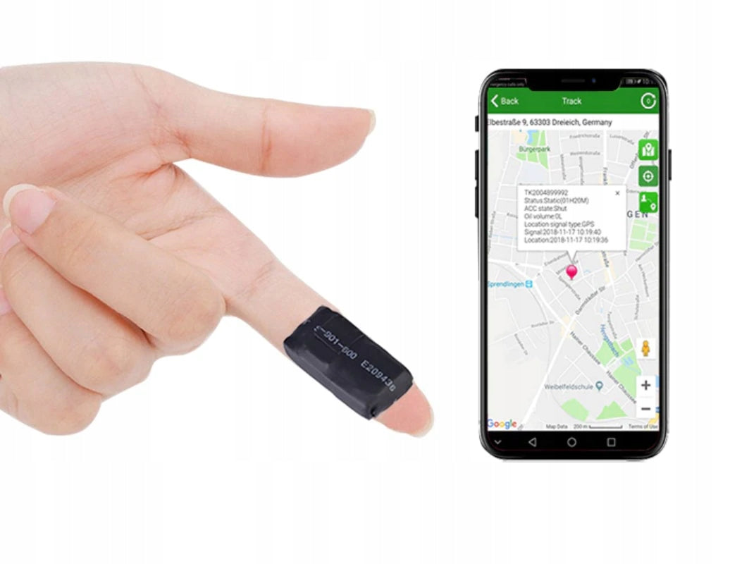 SMALLEST GPS EAVESDROPPING LOCATOR NANO 400mAh APP SERVER WITHOUT SUBSCRIPTION