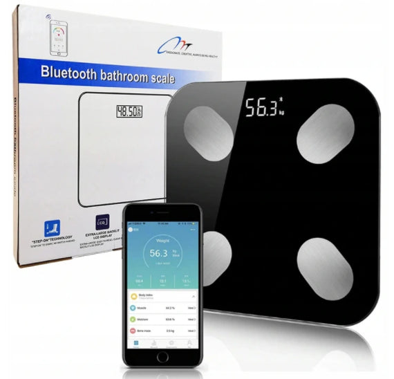 SMART BATHROOM SCALE GLASS BLUETOOTH