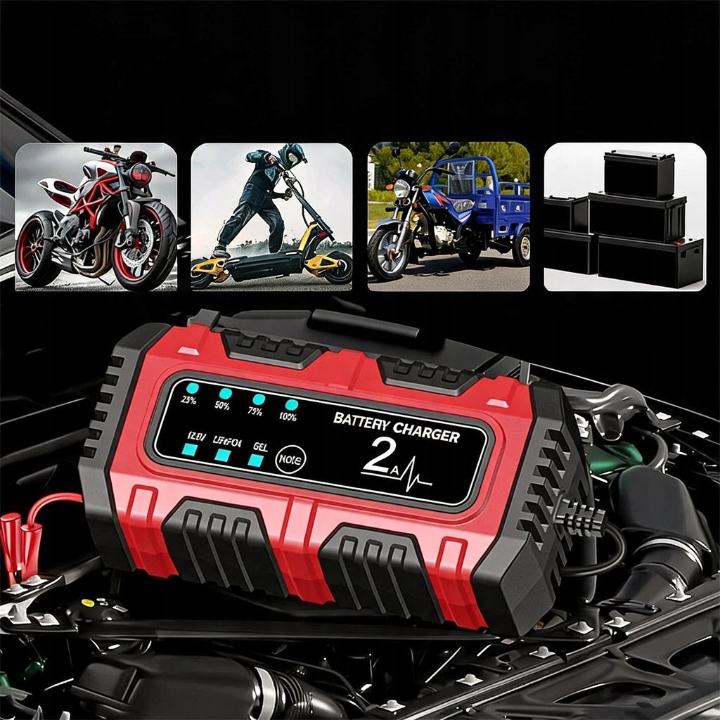 SMART BATTERY CHARGER AUTOMATIC CHARGING WITH TRICKLE FUNCTION Packaging status original
