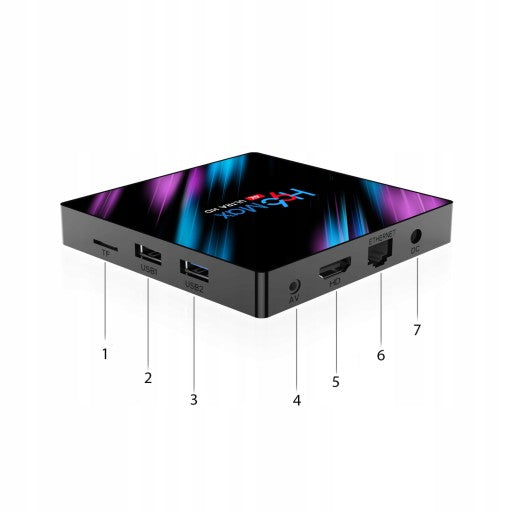 SMART BOX TV 4K ANDROID 10 WIFI BT TV ADAPTER Model md