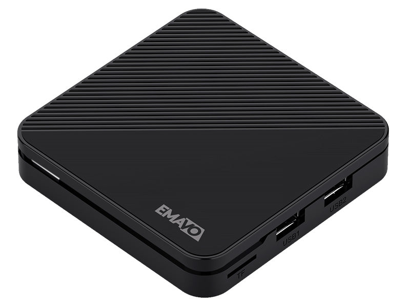 SMART BOX TV 4K ANDROID 14 WIFI BLUETOOTH RJ-45 Media Player Manufacturer code EMABOX47682