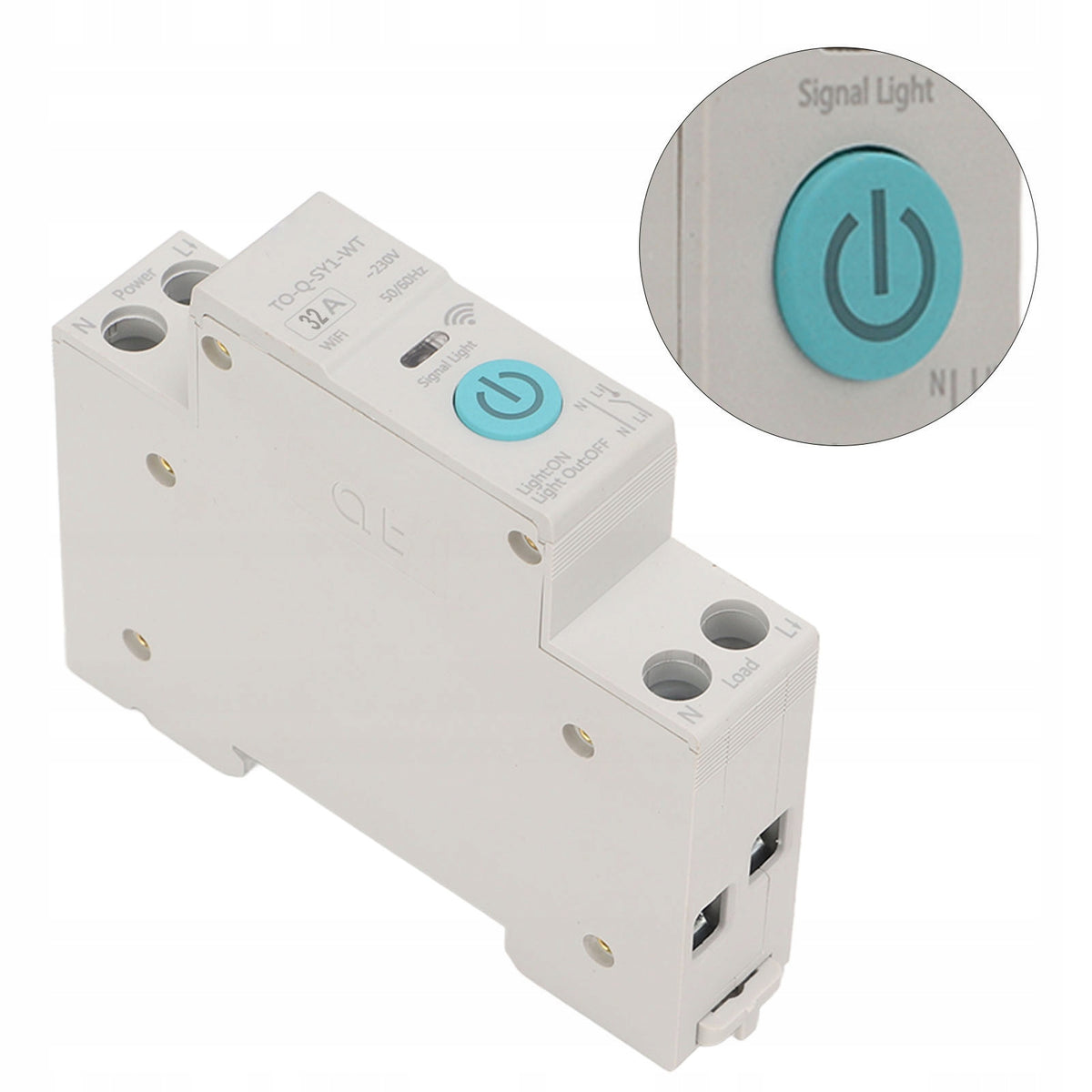 SMART DIN35 WIFI SWITCH FOR ZIGBEE 32A