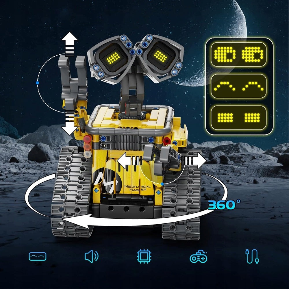 SMART EDUCATIONAL TOY ROBOT WITH APP AND 3in1 LIGHT REMOTE CONTROL Brand Bedee