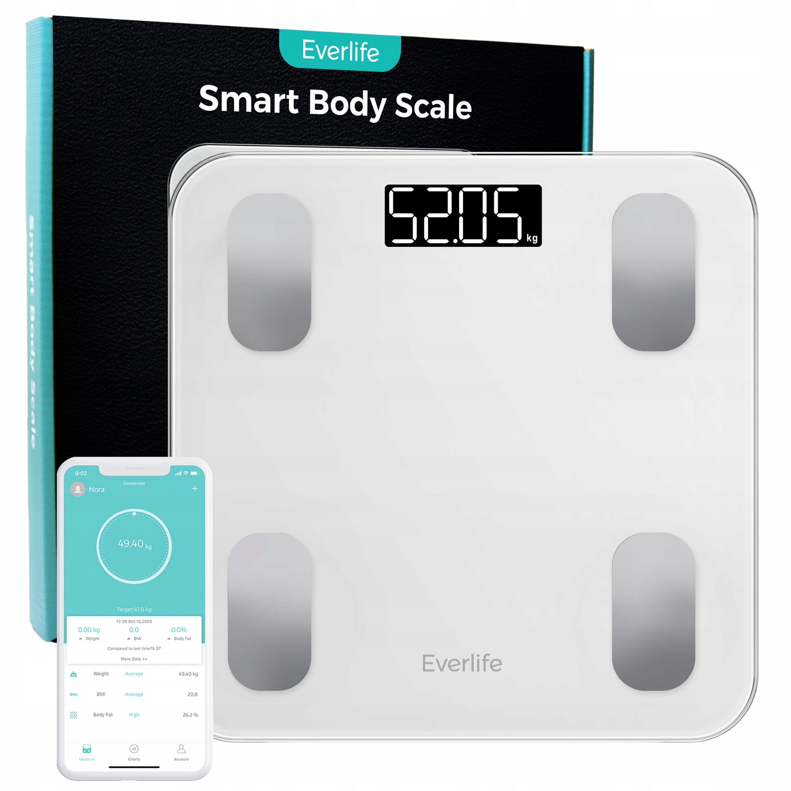SMART Electronic Bathroom Scale with Analytical Application in Polish
