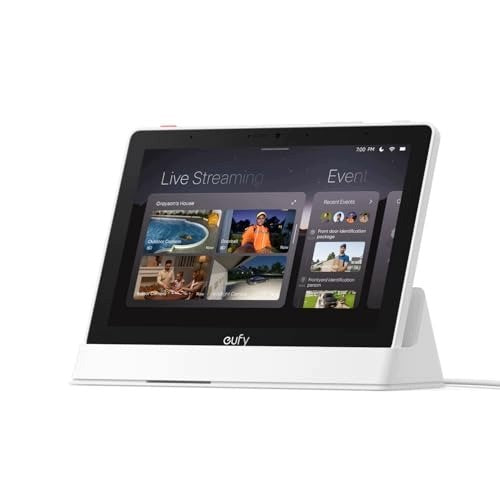 SMART HOME CONTROL PANEL 8 INCHES HD EUFY SECURITY, LIVE VIEW Medical device no