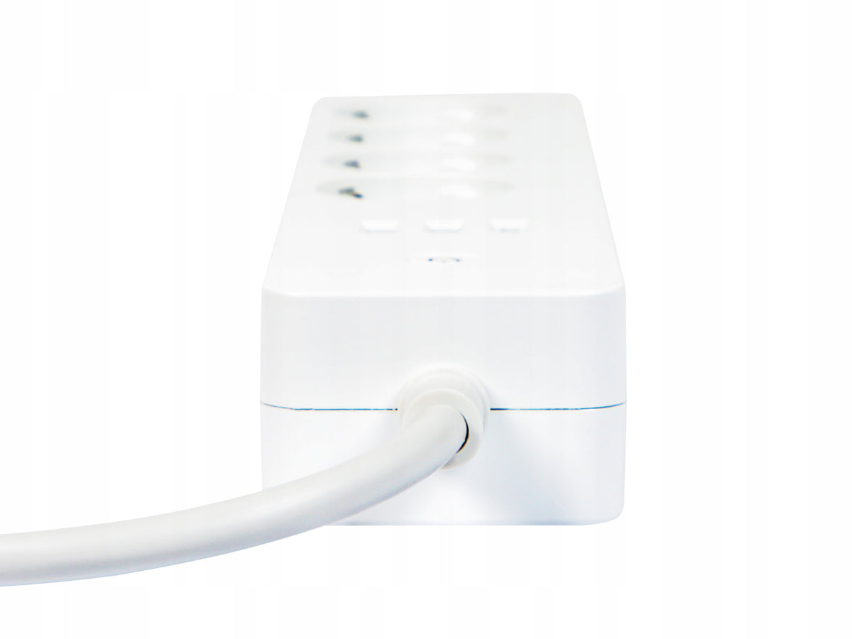 SMART NETWORK EXTENSION CABLE WIFI POWER STRIP TUYA 3m WHITE USB Manufacturer code 98-424#