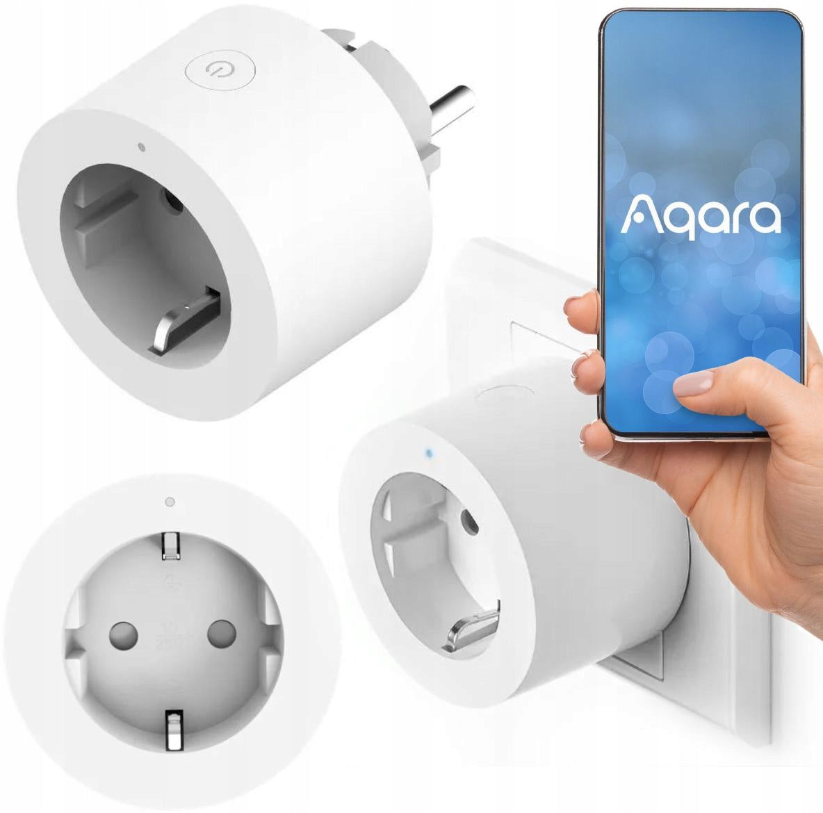 SMART OUTLET Aqara Smart Plug SP-EUC01 ZigBee WiFi HomeKit