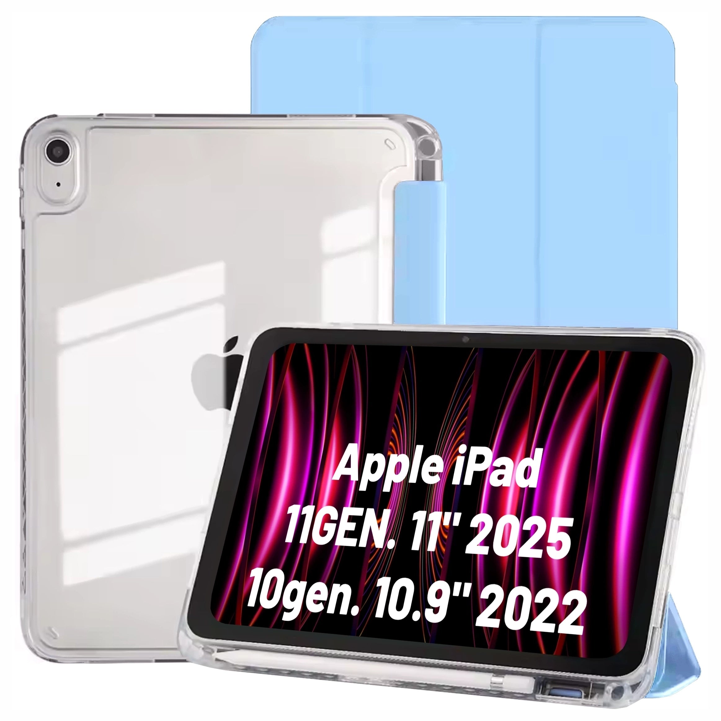SMART PENCIL CASE for Apple iPad 10.9 10 GEN 2022 / iPad 11 A16 11GEN 2025