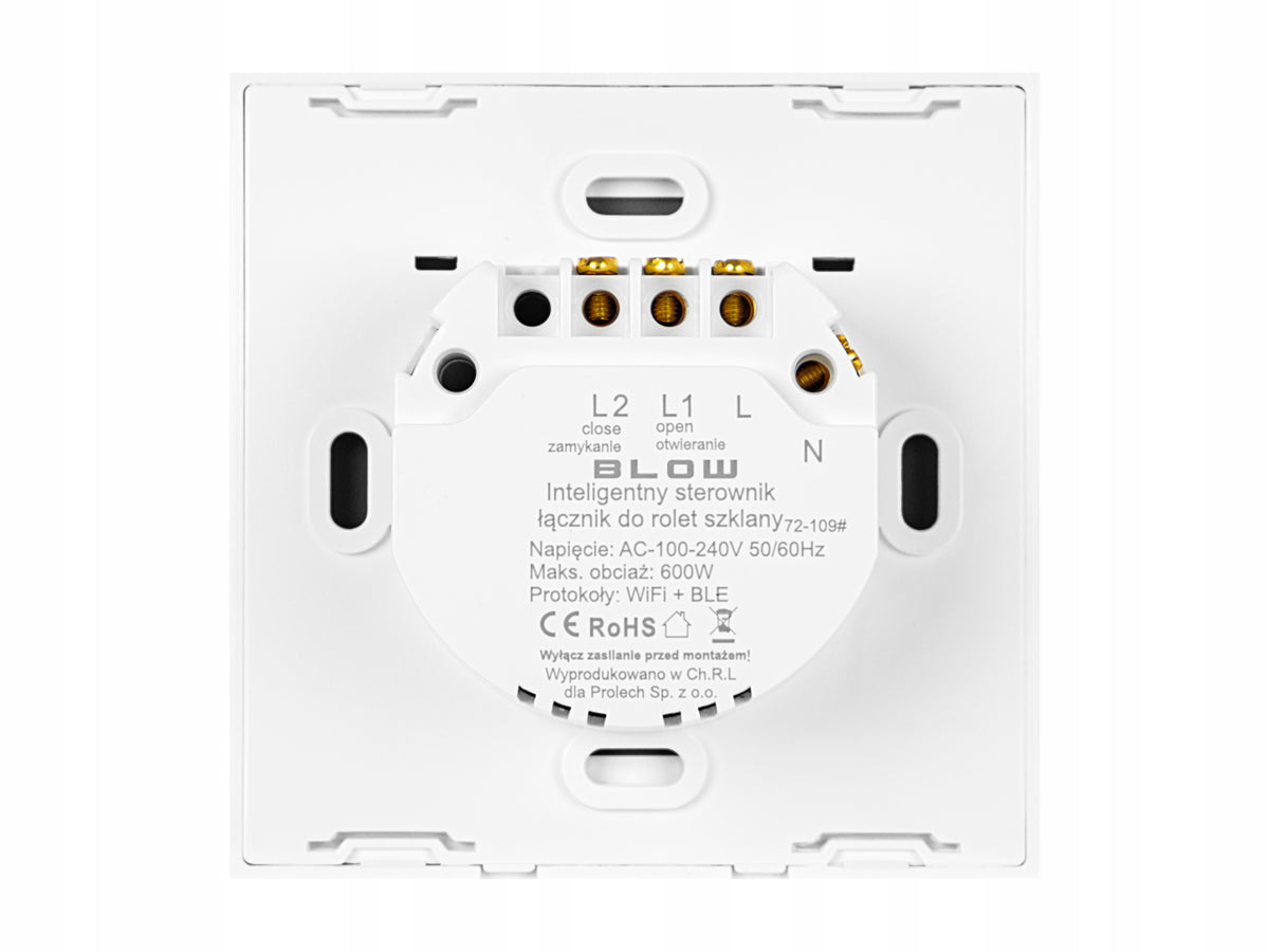 SMART TOUCH CONTROLLER FOR GLASS SHUTTERS TUYA SMART WIFI 600W LED Manufacturer code 72-109#