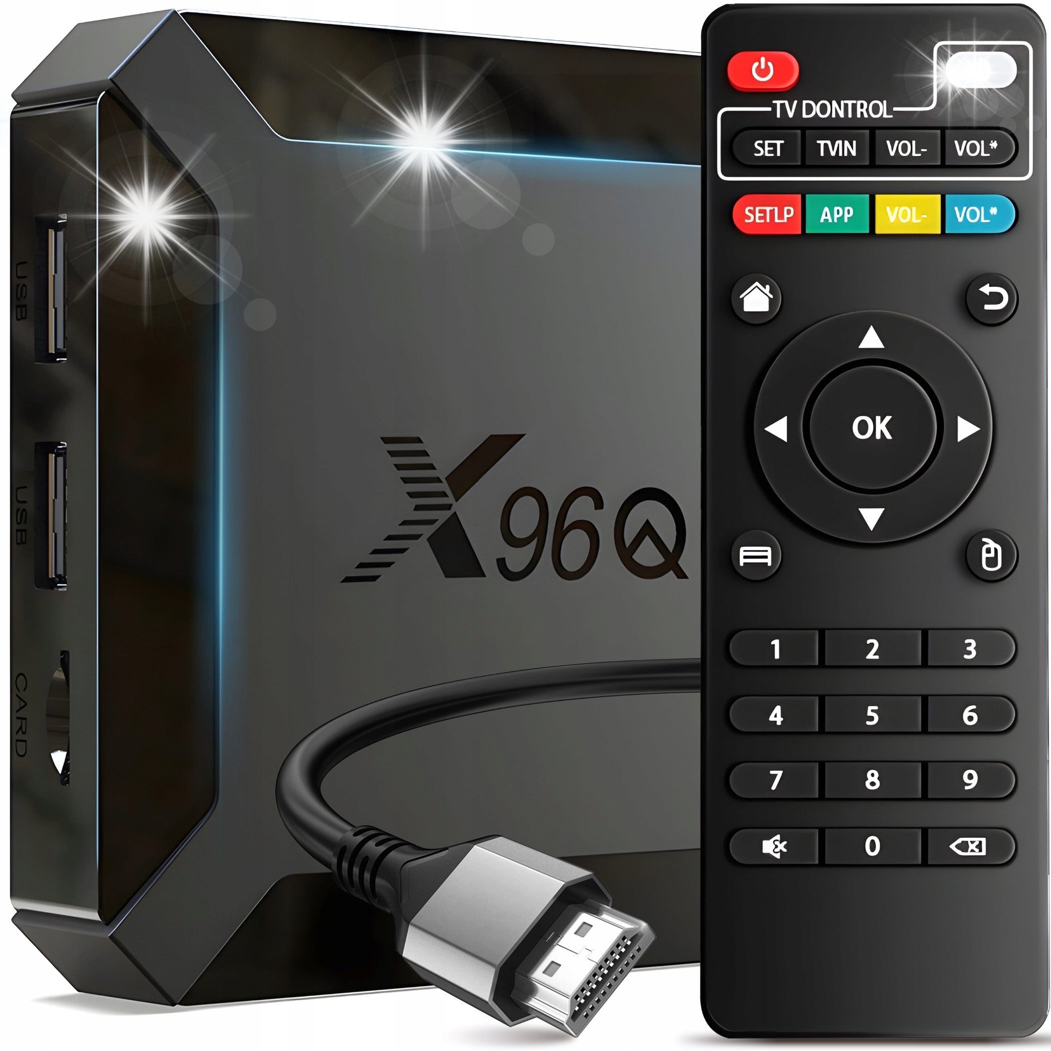 SMART TV BOX 3D ANDROID 10 WIFI BLUETOOTH MEDIA PLAYER 4K 16GB