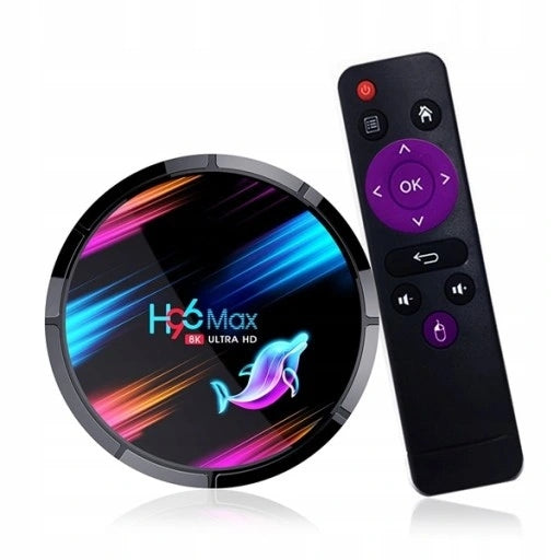 SMART TV BOX H96 MAX X3 4GB/64GB ANDROID NETFLIX 4K WIFI ULTRAHD ADAPTER Brand H96