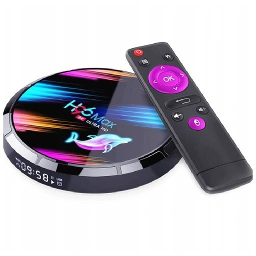 SMART TV BOX H96 MAX X3 4GB/64GB ANDROID NETFLIX 4K WIFI ULTRAHD ADAPTER