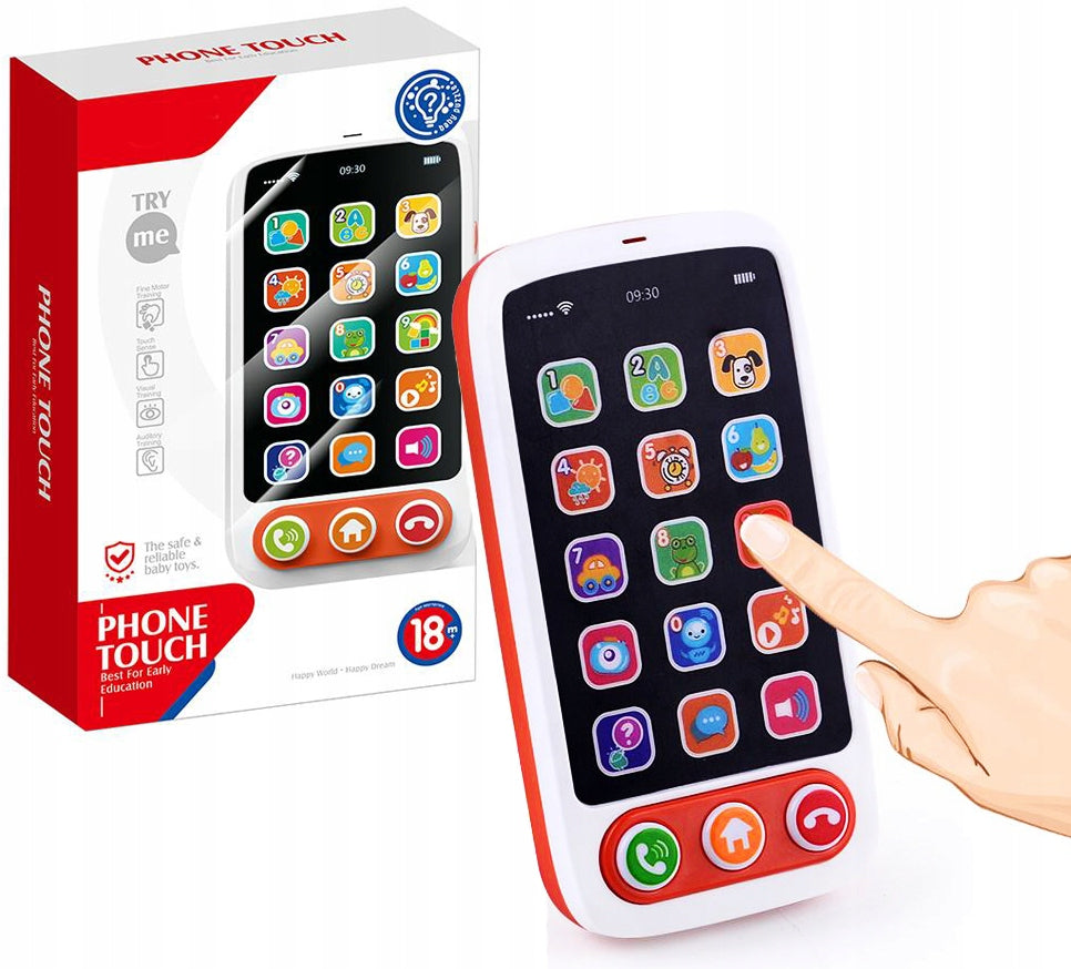 SMARTPHONE EDUCATIONAL INTERACTIVE PHONE TODDLER CELL WITH SOUND Packaging status original