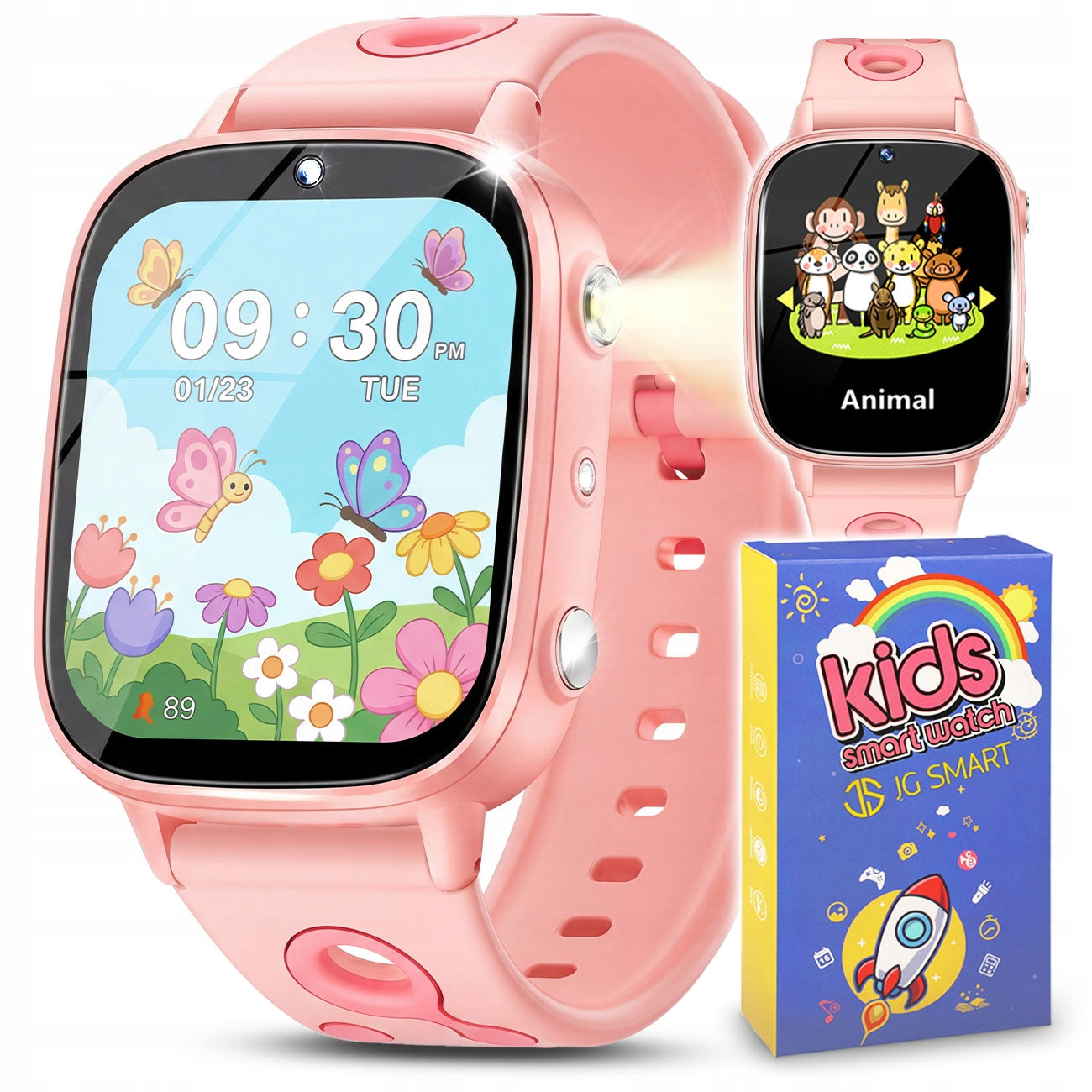 SMARTWATCH FOR CHILDREN'S WATCH GAMES LEARNING CAMERA FAIRY TALES MENU Polish