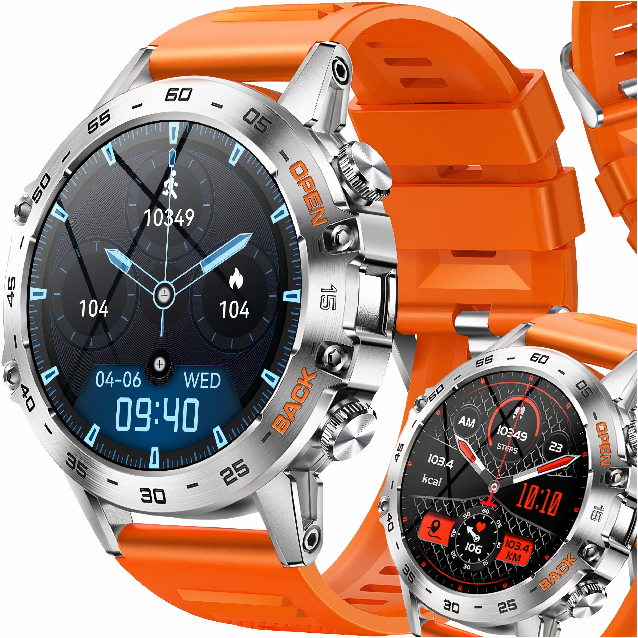 SMARTWATCH MEN'S BLUETOOTH CALLS IP68 POLISH MENU 400MAH 360X360 Brand Vess