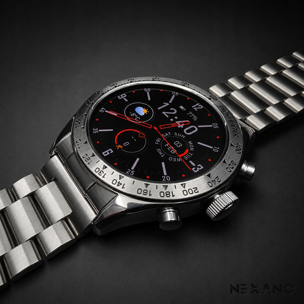 SMARTWATCH MEN'S WATCH TALK SMART WATCH AMOLED SPORT ELEGANT GIFT Packaging status original