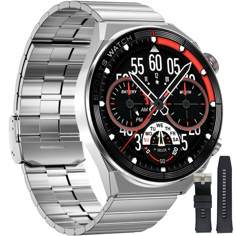 SMARTWATCH Men's Watch 3D WATERPROOF CONNECTIONS POLISH MENU SPORT PULS