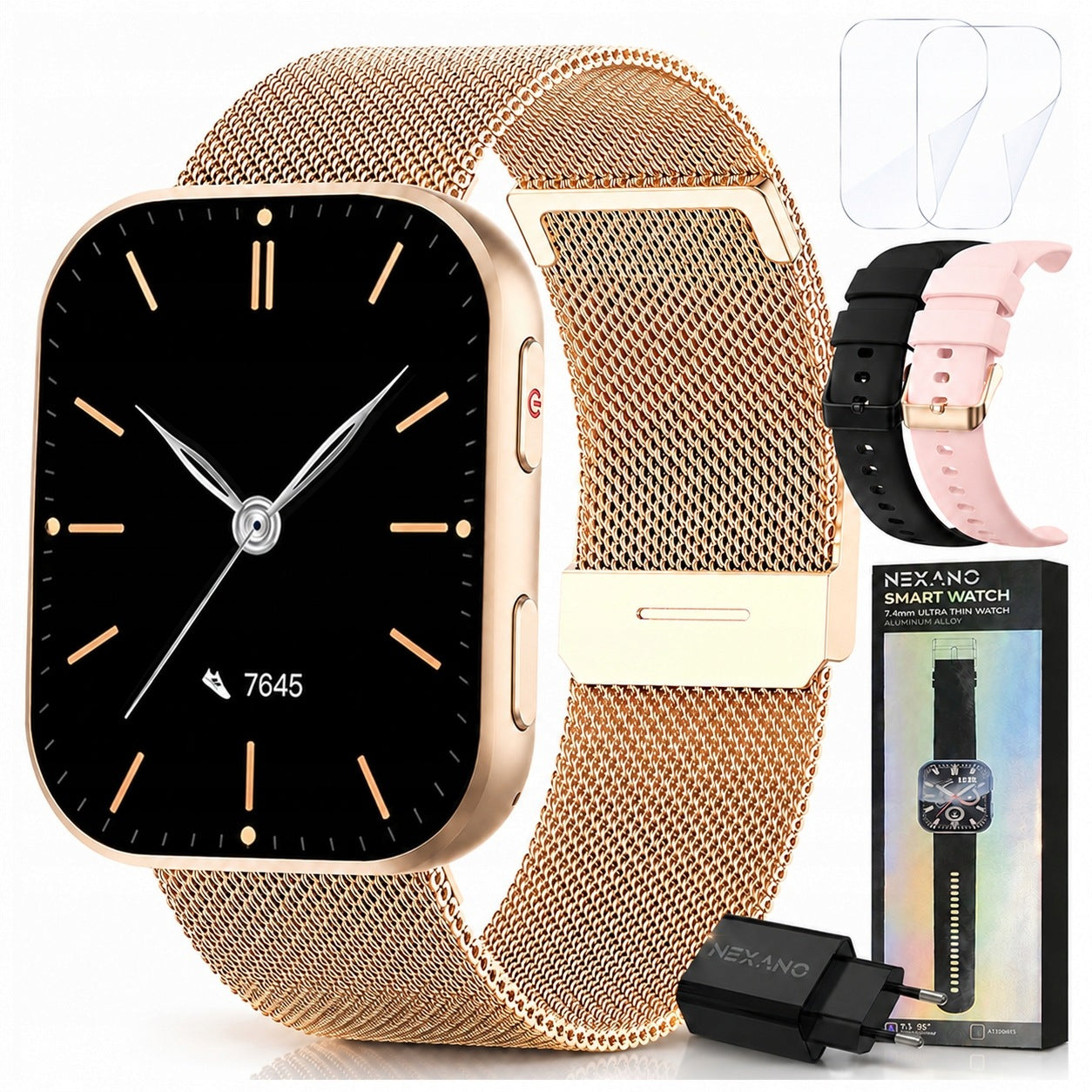 SMARTWATCH WOMEN'S WATCH AMOLED MENU PL TALK NOTIFICATIONS ELEGANT