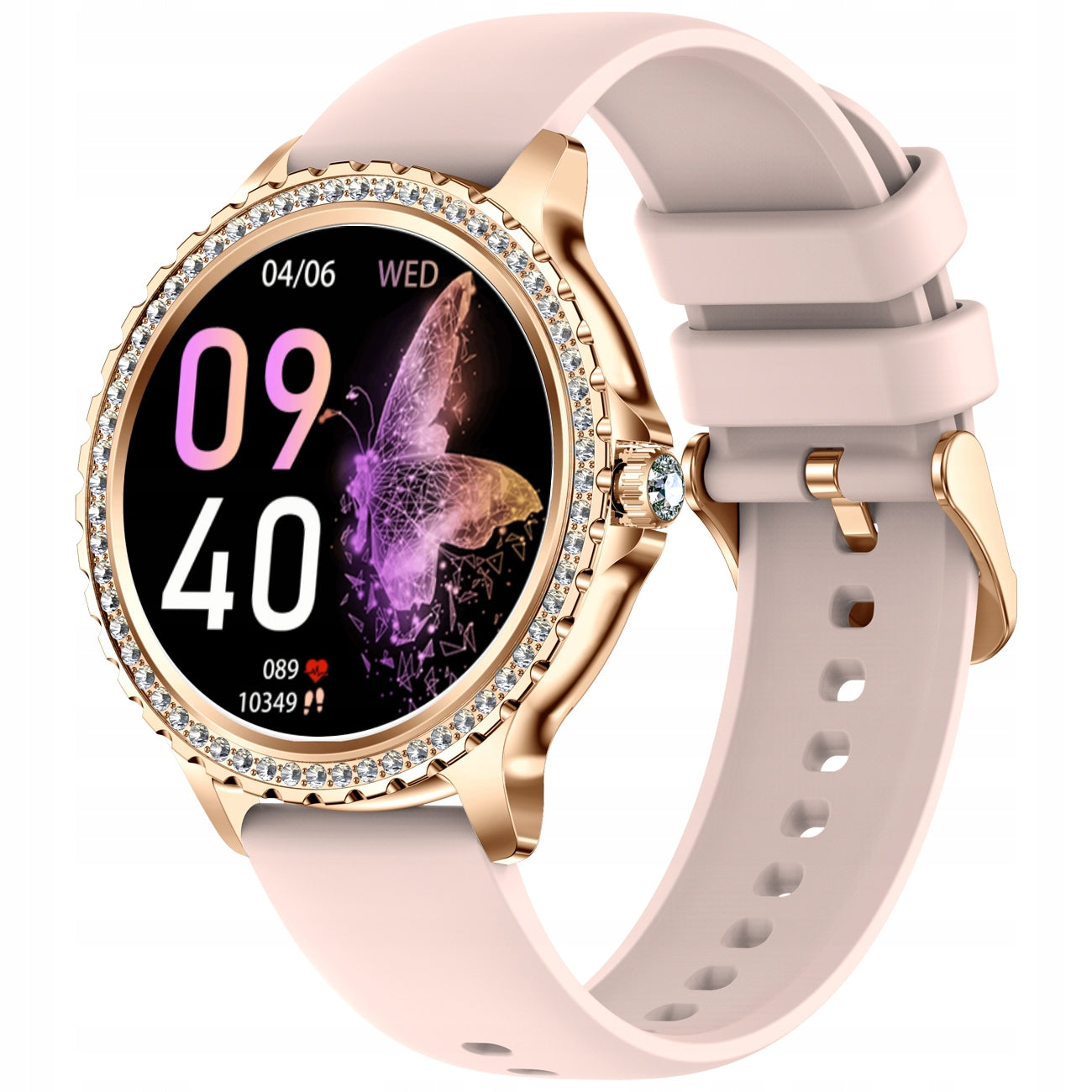 SMARTWATCH WOMEN'S WATCH POLISH MENU SMART WATCH FOR WOMEN PL Packaging status original