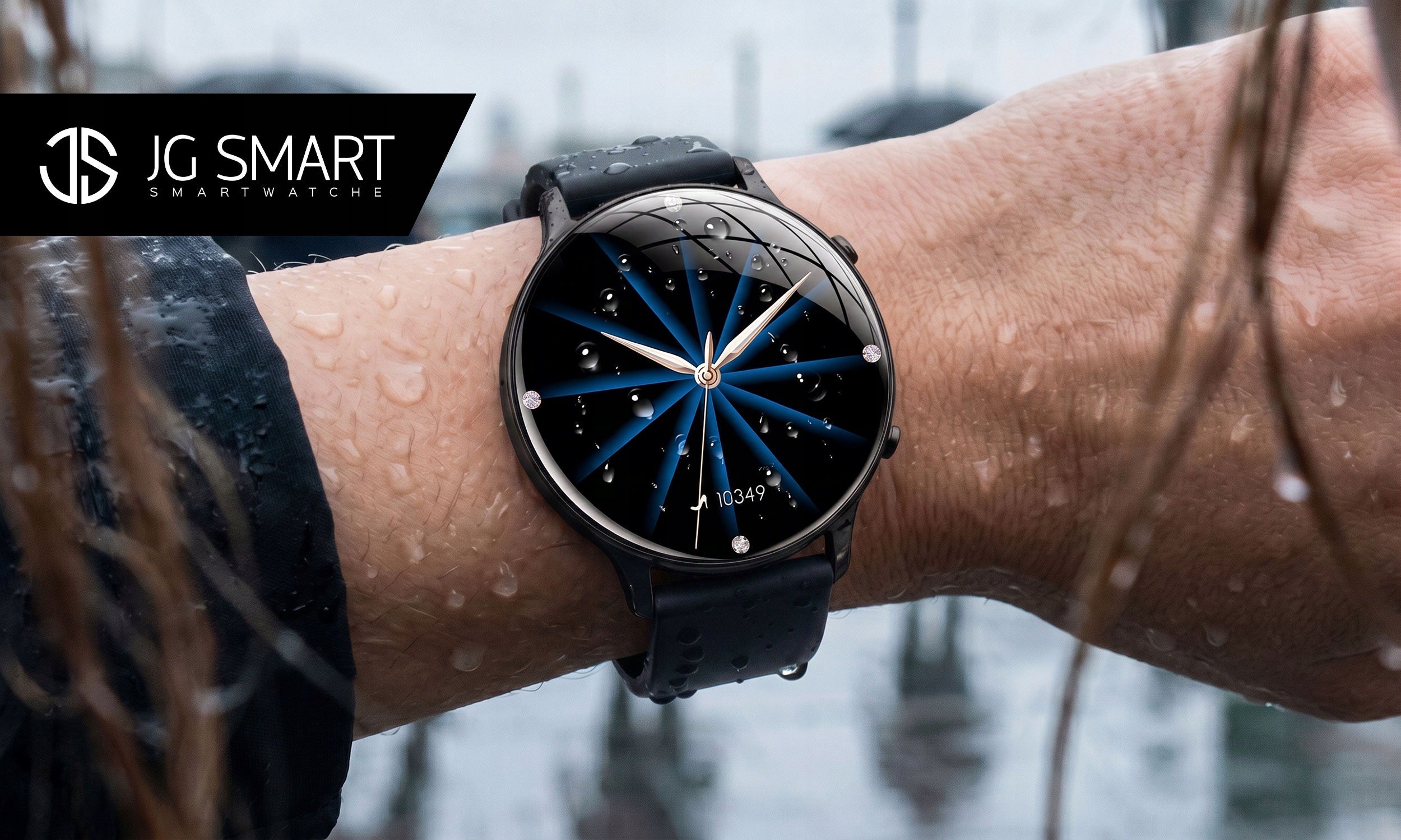 SMARTWATCH WOMEN'S WATCH WATERPROOF PRESSURE TALK MENU PL - 4 STRIPES Manufacturer code smart watch pasek bransoleta ładowarka czarny