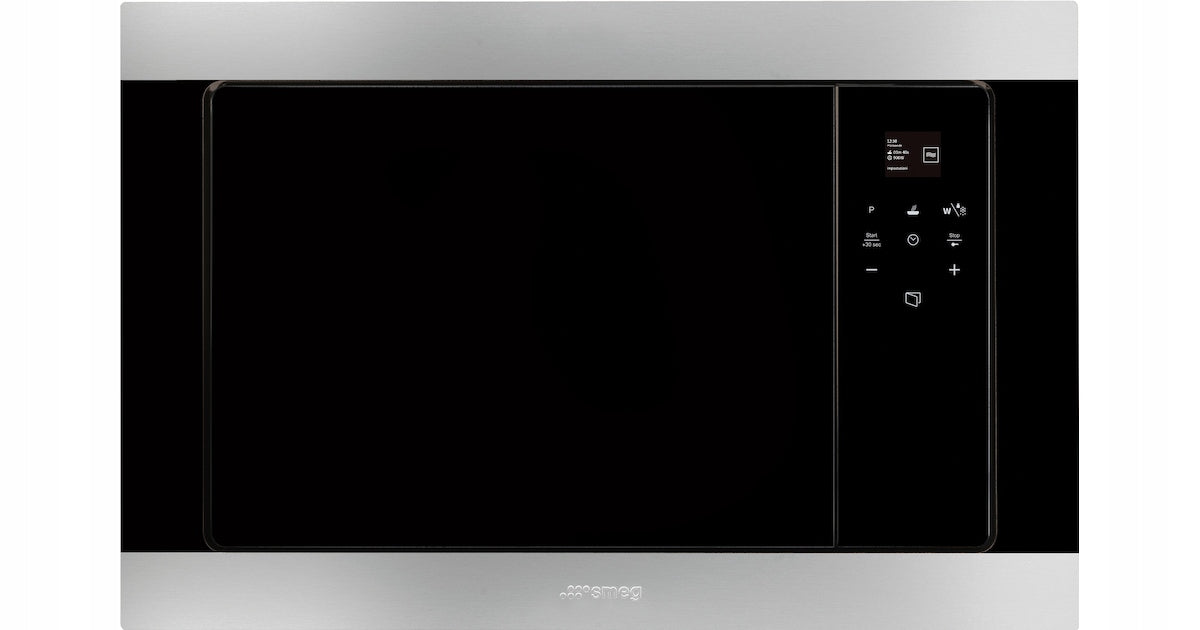SMEG FMI320X2 MICROWAVE OVEN 5-year warranty + freebie delivery