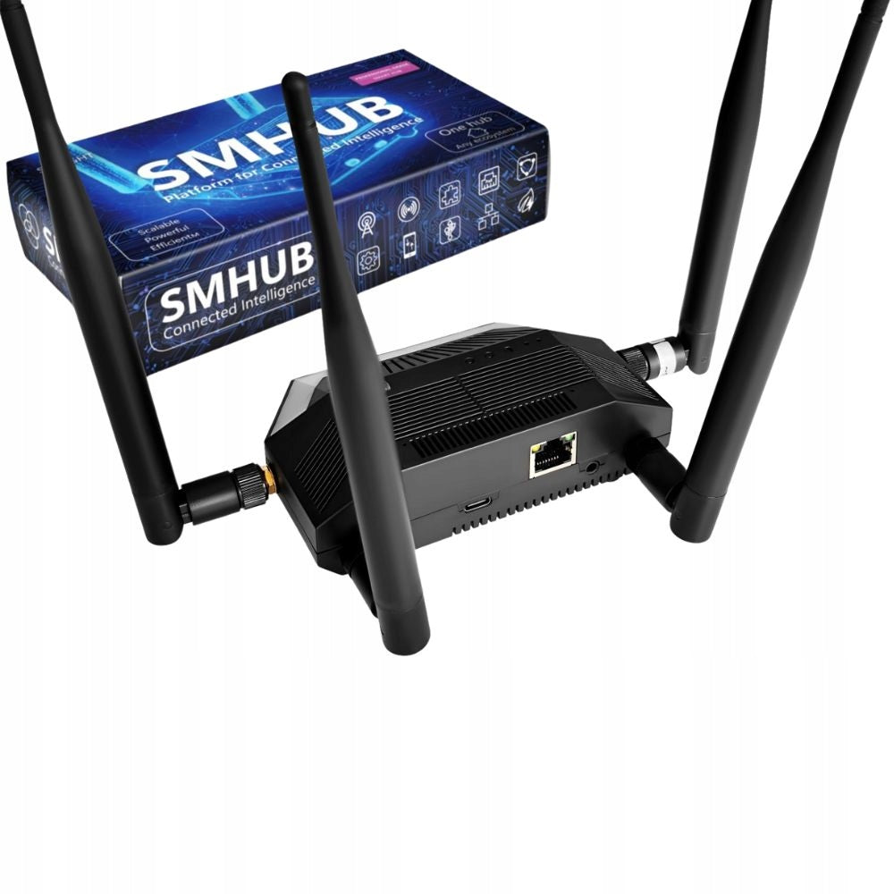 SMHUB Premium ZigBee Bridge Controller MQTT ZHA Matter Thread Home Assistant Manufacturer code Centralka ZigBee multiradio SMHUB SMLight