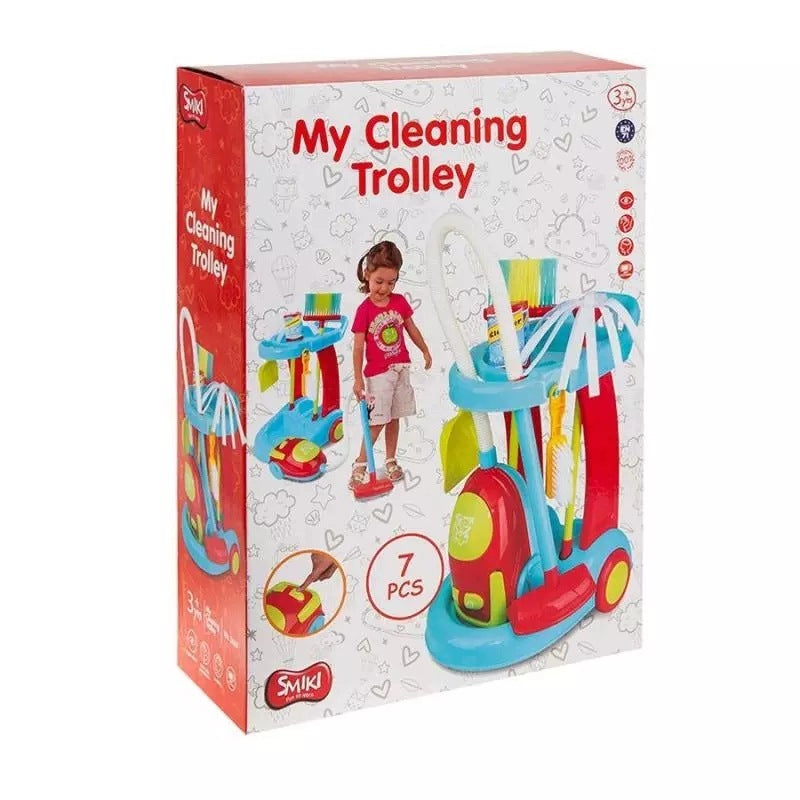 SMIKI Mega Cleaning Kit for Mrs. Home with Vacuum Cleaner for Kids Series my cleaning