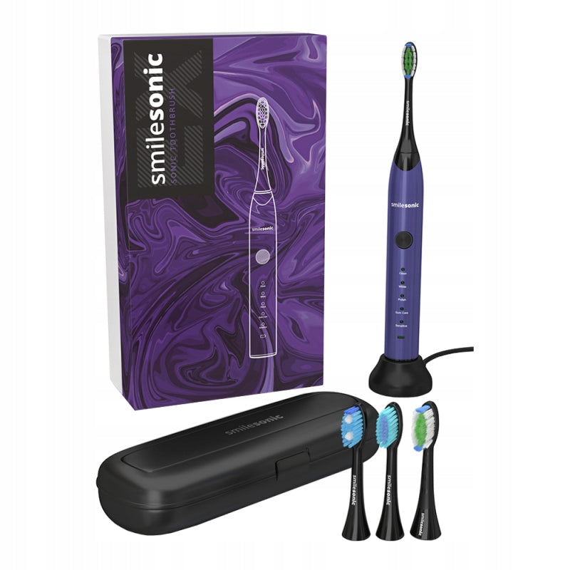 SMILESONIC EX PURPLE sonic toothbrush PURPLE