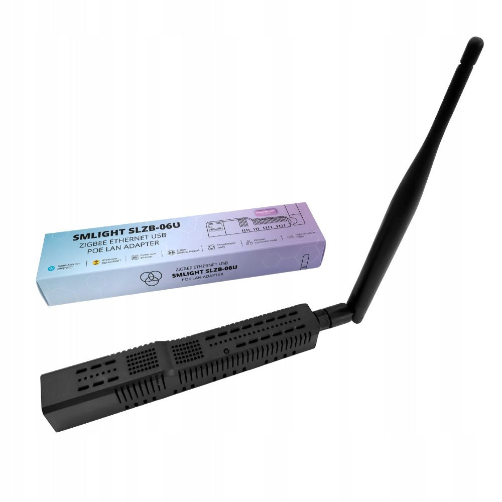 SMLIGHT SLZB-06U Zigbee, Ethernet, PoE, USB, Wi-Fi Adapter with CC2652P Chip